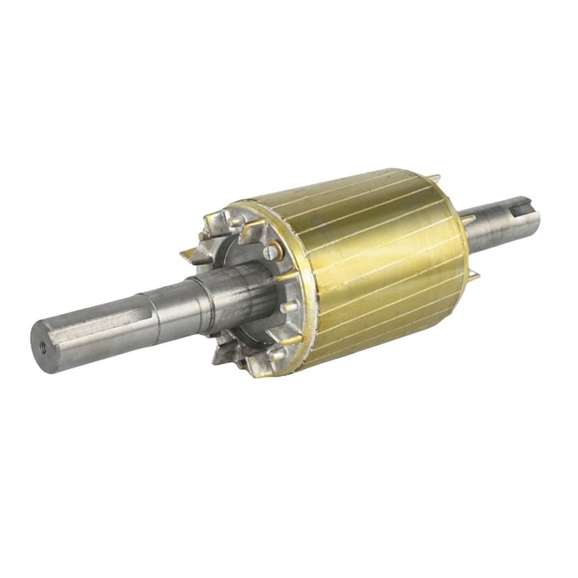 Rotor shaft and winding assembly for custom EESM rotor programs