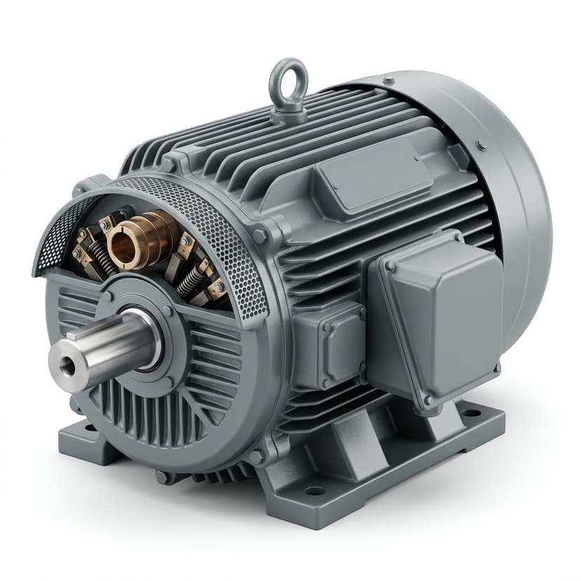 Wound rotor motor sample for validation and repeat production transfer